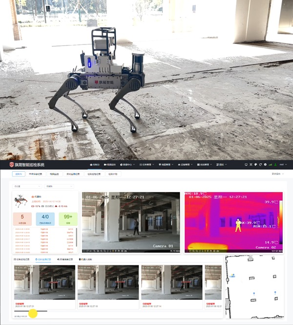 機器狗巡檢機器人和智能巡檢系統